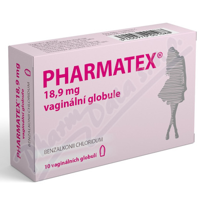 Pharmatex vaginální globule 18.9mg vag.gbl.10