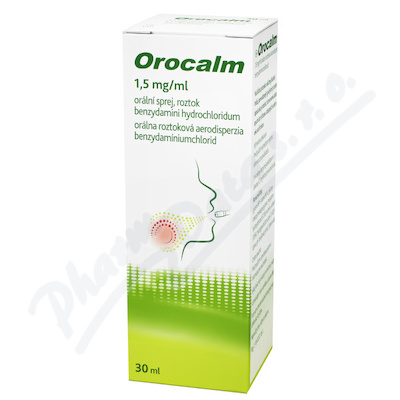 Orocalm 1.5mg/ml orm.spr.sol.1x30ml