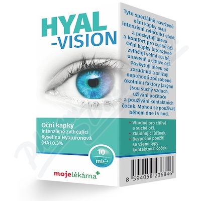Hyal-Vision oční kapky 10ml Moje lékárna