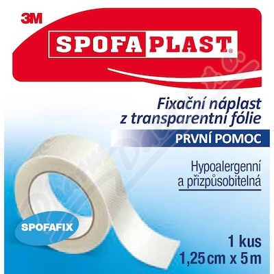 3M Spofaplast 431 Fix.náplast transp.fol.5mx12.5mm