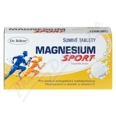Dr.Böhm Magnesium sport šumivé tablety 40ks