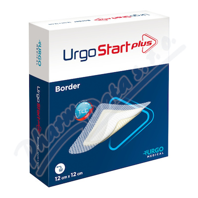 UrgoStart plus Border krytí lipidokol.12x12cm 10ks
